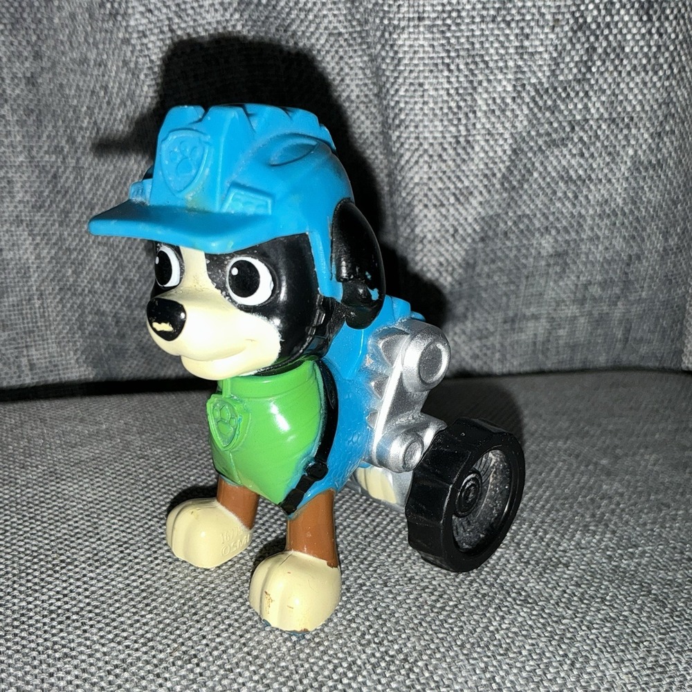 Paw Patrol Dino Rescue Rex Wheelchair‎ Figure Toy Spin Master Dog Puppy
